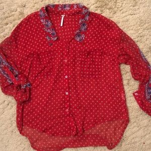 Freepeople Paisley top